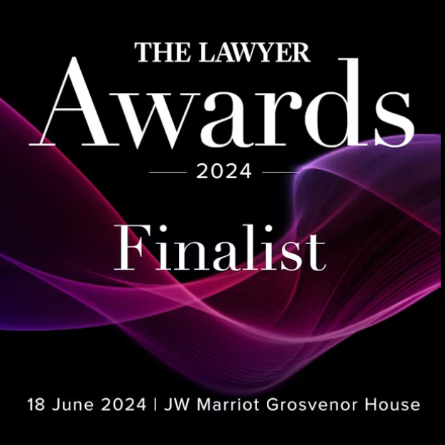 The Lawyer Awards Finalist 2024