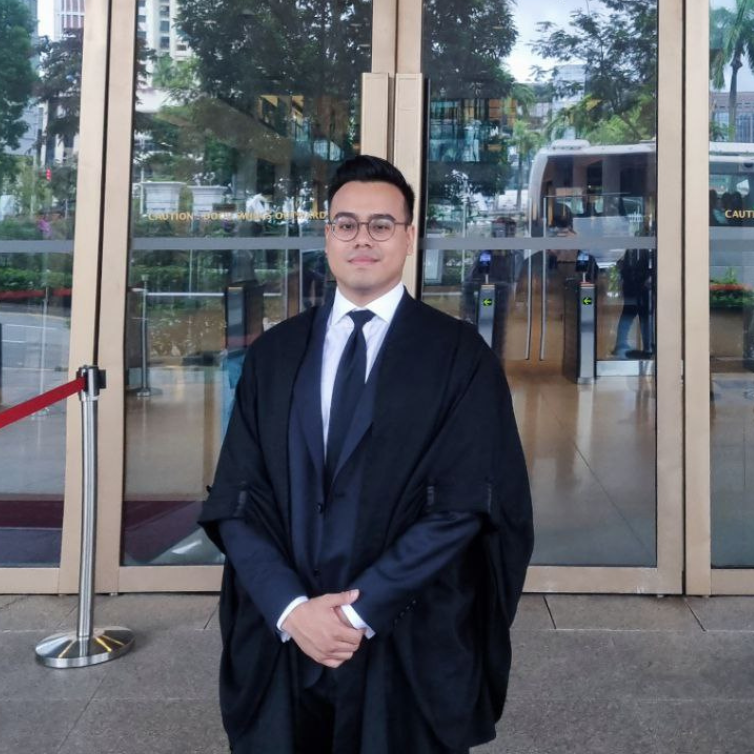 Rabin Kok admitted to the Singapore Bar as an Advocate & Solicitor